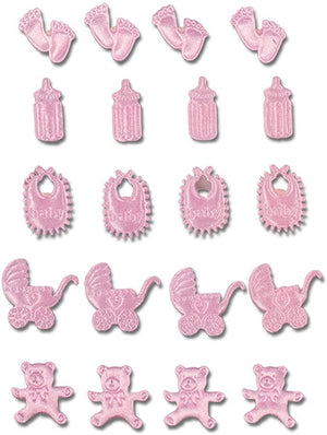 SELF ADHESIVE BABY SELECTION PINK (5A.X4)
