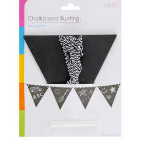 Craft Chalkboard Bunting