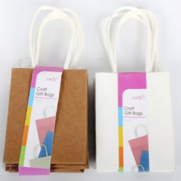 Craft Mini Gift Bags (4 Pack)