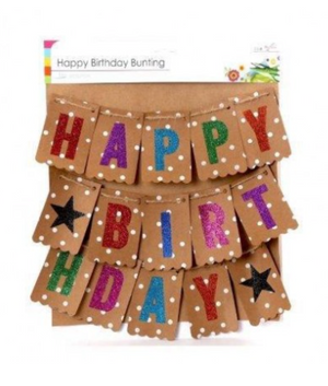 Happy Birthday Craft Bunting