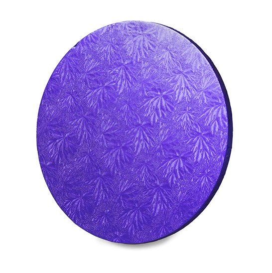 Individually Wrapped Drum Round Purple - (10in)