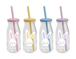 Easter Milk Bottle & Straw
