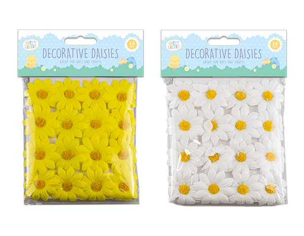 Easter Decorative Daisies - (16 pack)