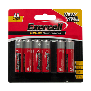 Alkaline AA Batteries (6 Pack)