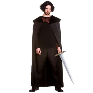 Medieval Robe/Faux Fur Collar