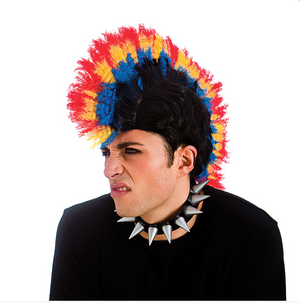 Punk Mohican Wig