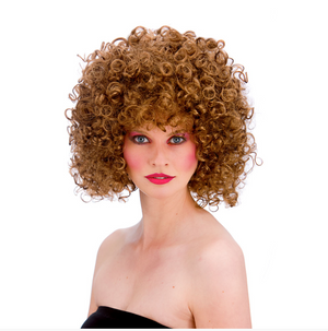 80's Disco Perm - Brown
