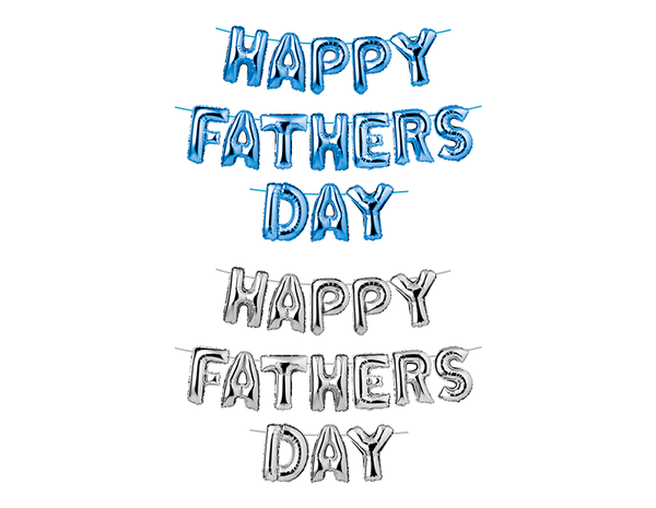 Happy Father's Day Foil Balloon Banner