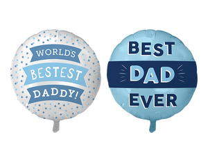 Father's Day Round Foil Balloon (18" )