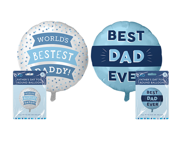 Father's Day Round Foil Balloon (18" )