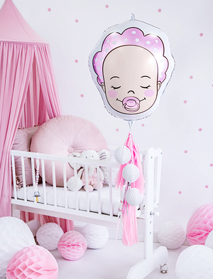Foil balloon Baby - Girl mix (40x45cm)