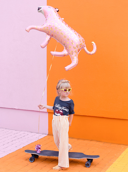 Foil Balloon Leopard - mix (103x63cm)