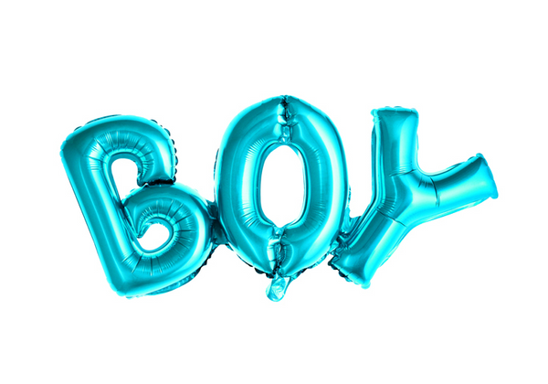 Foil Balloon Boy - Blue (67x29cm)