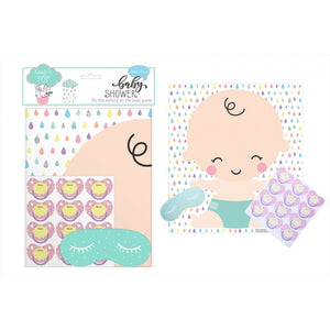 PIN THE DUMMY ON THE BABY GAME