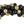 Load image into Gallery viewer, Black and Gold Balloon garland - 200cm (60 Pack)
