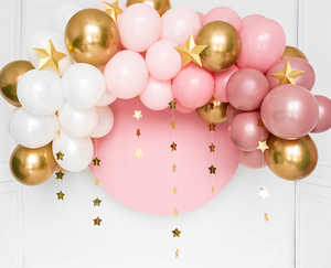Pink Balloon garland - 200cm (60 Pack)