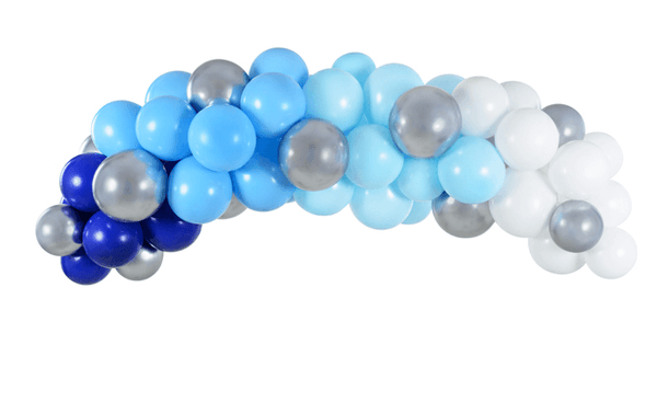 Blue Balloon garland - 200cm (60 Pack)