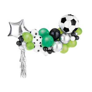 Balloon garland - Football (150x126cm)