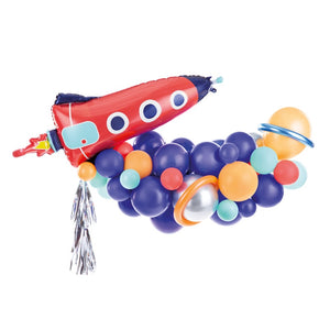 Balloon garland - Rocket (154x130cm)