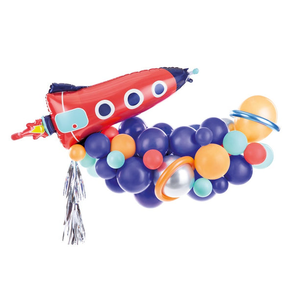 Balloon garland - Rocket (154x130cm)