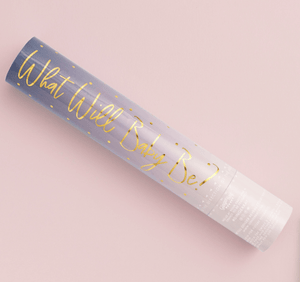 Pink Gender Reveal Smoke Cannon With Confetti