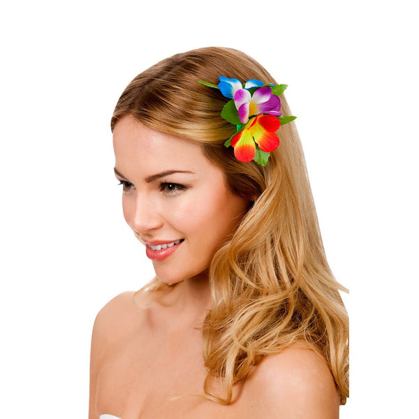 Hawaii Flower Hair Clip  / MULTI