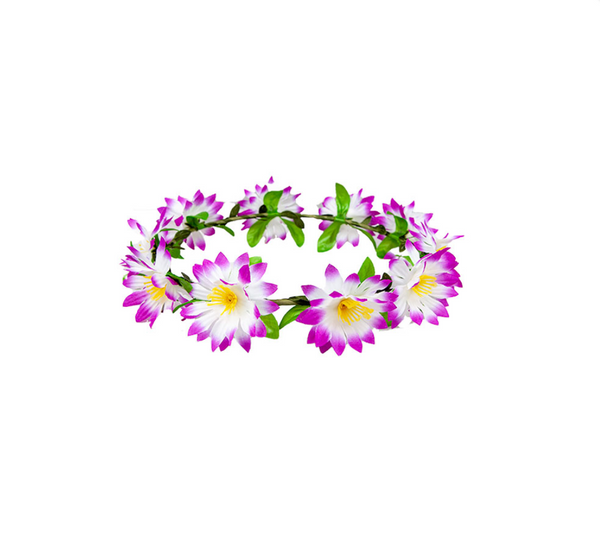Flower Headband - Purple