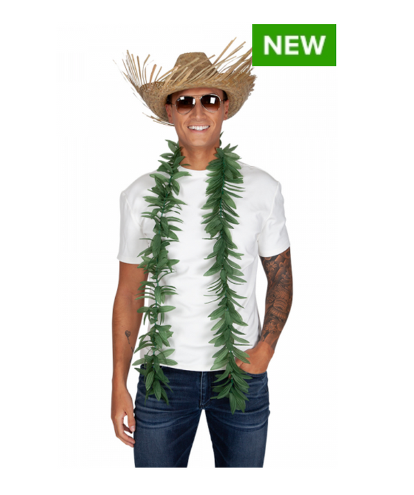 Maile - Green Leaf Open Lei