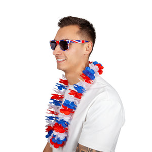 Union Jack Hawaiian Lei