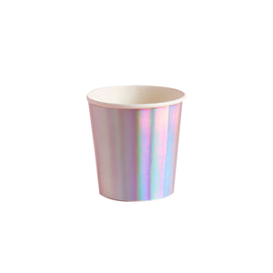 IRIDESCENT SHOT CUPS 4OZ (10 PACK)