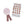 Load image into Gallery viewer, Rose gold Milestone Birthday Badge Personalised with Stickers
