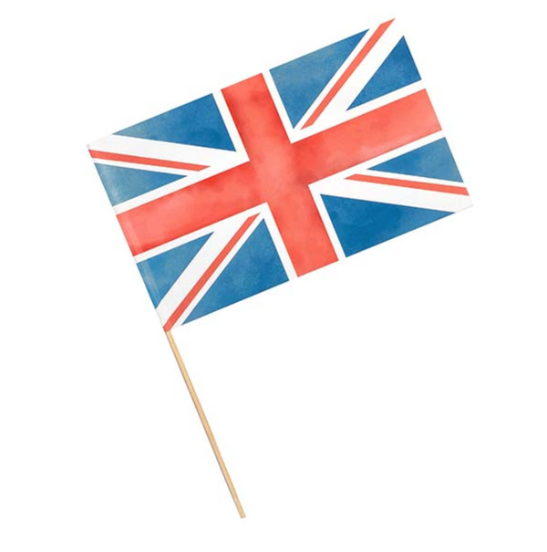 Union Jack Flags (6 Pack)