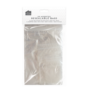 Resealable Bags (50 Pack)