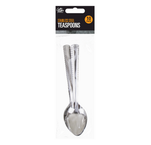 Stainless Steel Teaspoons (10 Pack)