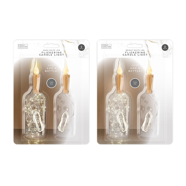 Flickering Candle Light (2 Pack)