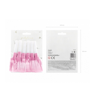 Party Horns - Light Pink (6 pack)