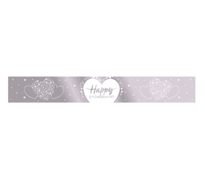 Happy Engagement Foil Banner (9ft)