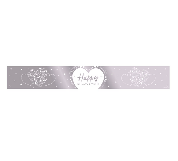Happy Engagement Foil Banner (9ft)