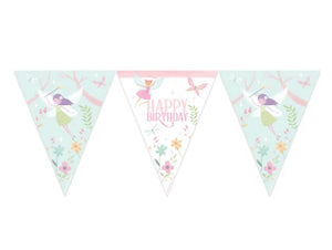 Fairy Forest Paper Flag Bunting - 3.7m (12ft)
