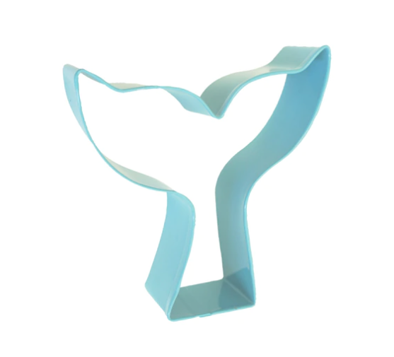 Mermaid Tail Poly-Resin Coated Cookie Cutter Blue - 9.5cm (3.75"")