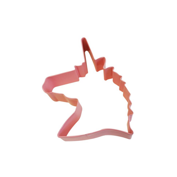 Unicorn Head Cookie Cutter - Pink (4.75")
