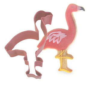 Flamingo Poly-Resin Coated Cookie Cutter Pink - 10.2cm (4"")