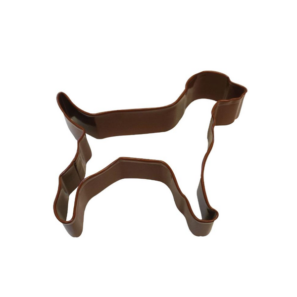 Dog Cookie Cutter - Brown (4")