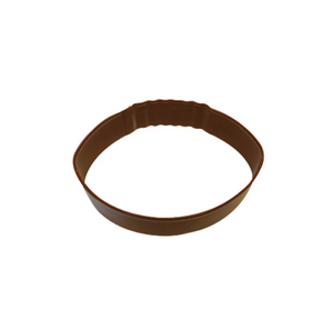 Rugby Ball Poly-Resin Coated Cookie Cutter Brown (8.9cm)
