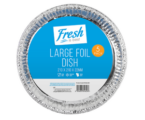 Large Foil Flan Dishes (5 Pack)