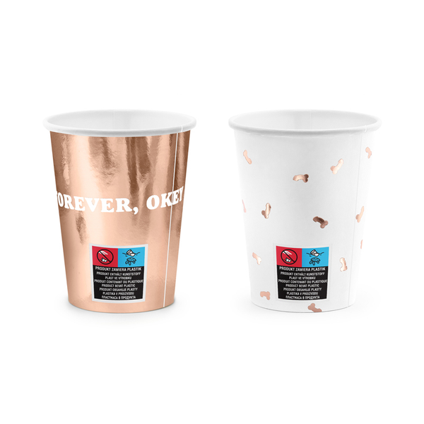 Same Penis Forever Paper Cups (220 ml)