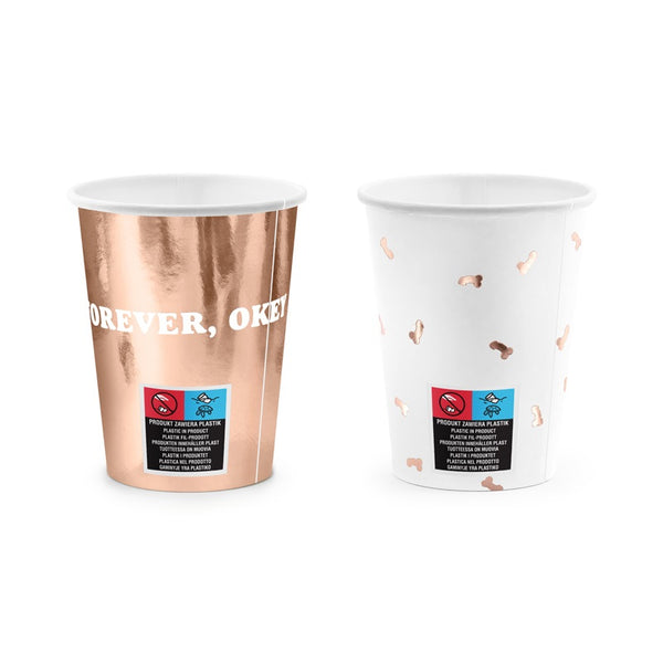 Paper cups Same penis forever (220ml )