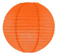 Paper Lantern - Orange  (35cm)