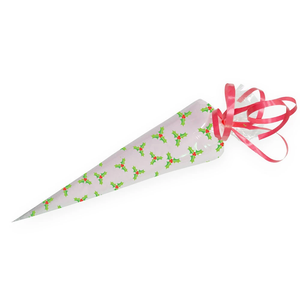 Holly Cello Cone Bags with Twist Ties (20 pack)