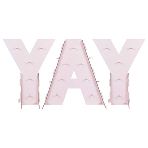 Yay Pink Ombre Donut Wall Stand